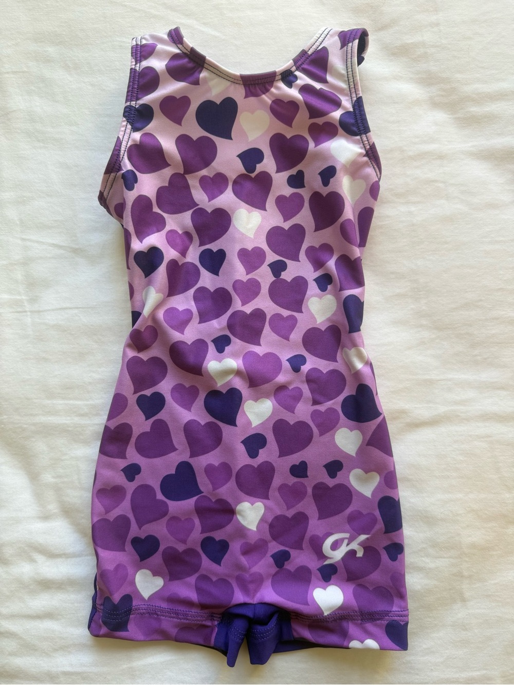 GK Stars Girls’ Gymnastics Biketard – One-Piece Leotard